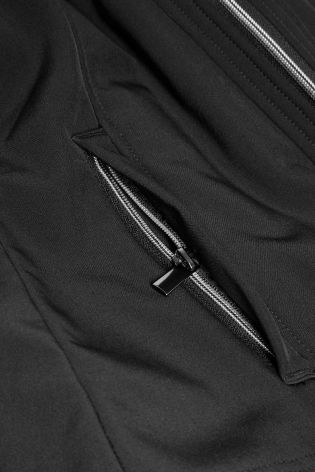 Black Shower Resistant Jacket